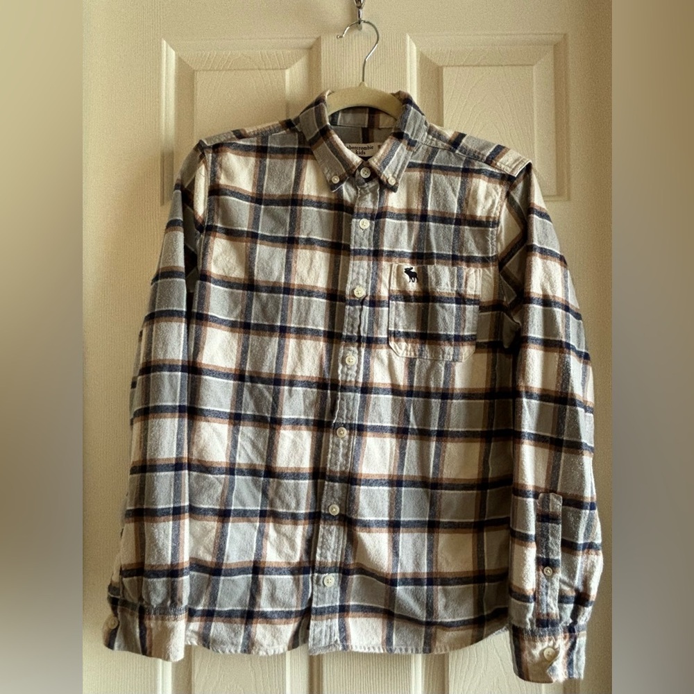 Abercrombie Kids Flannel- 15/16